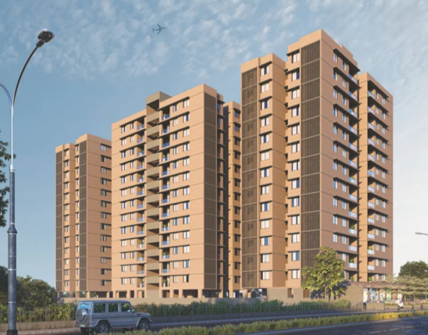 Tulsi Sapphire – Elegant 3 BHK Apartments in Gandhinagar