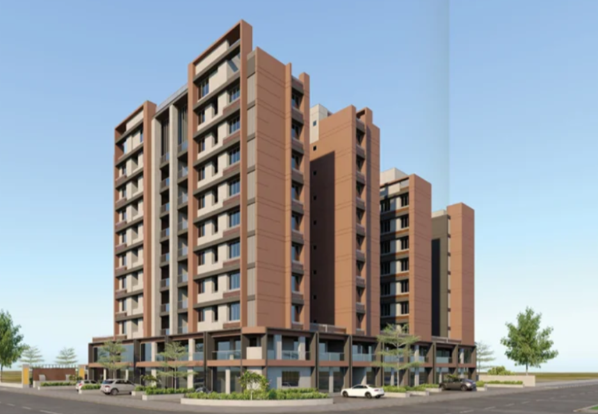 Sai Texas 3: Premium 2 & 3 BHK Apartments and Penthouses in Gandhinagar