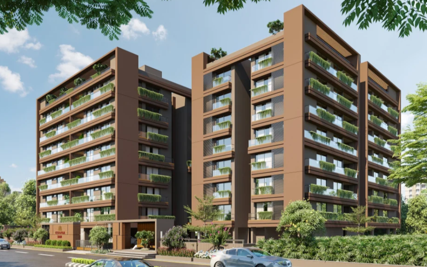 3 BHK Apartments in Gandhinagar