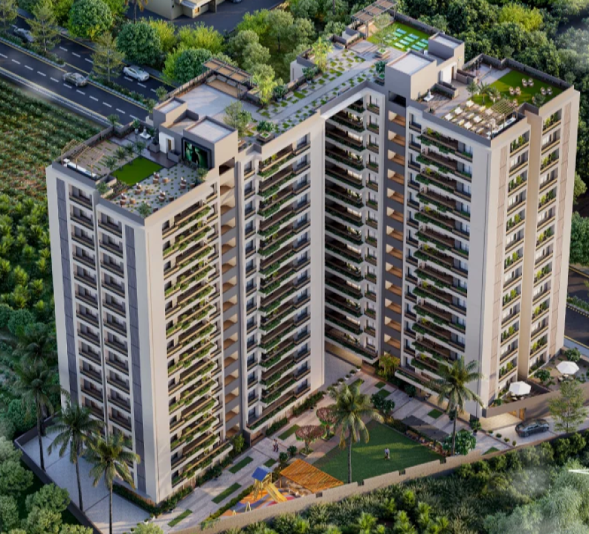 3 BHK Apartments in Gandhinagar