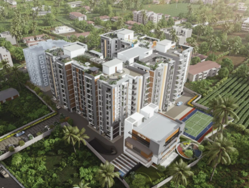 2 and 3 BHK Apartments Bagharbari