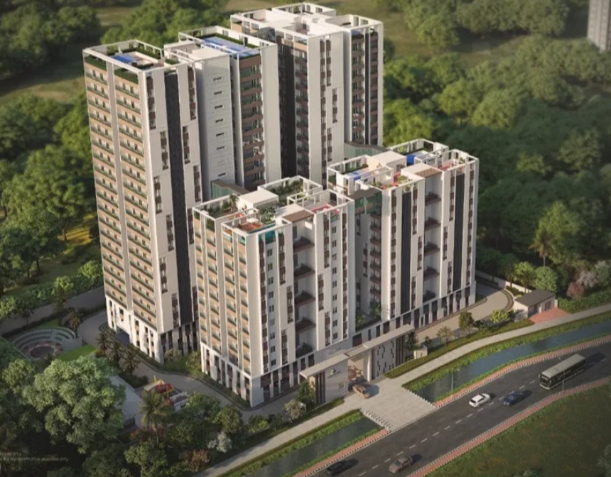 2 nad 3 BHK Apartment Pandra
