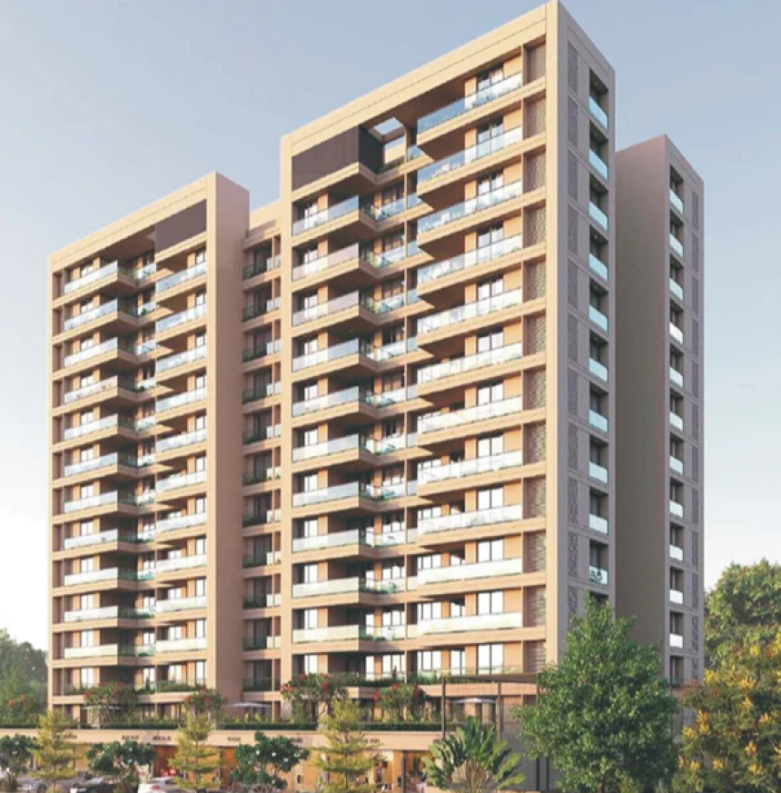 2 BHK Apartment in Gandhinagar