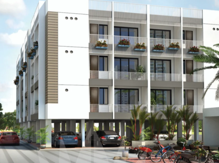 2 BHK Apartment in Gandhinagar