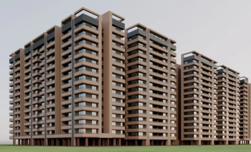 3 BHK Apartment in Gandhinagar