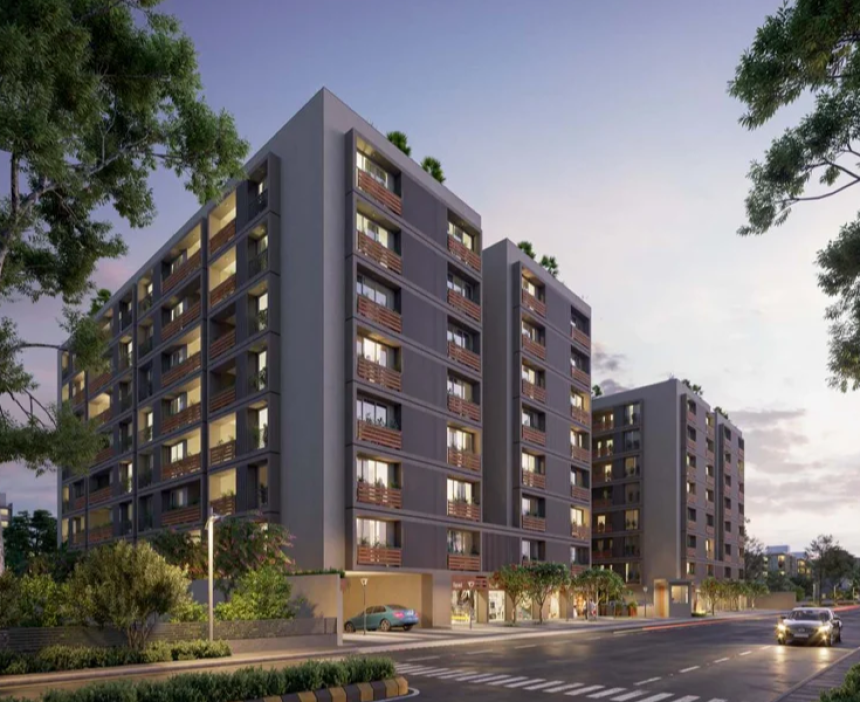 3 BHK Apartments in Gandhinagar