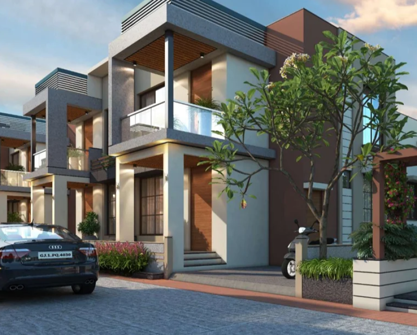 3 BHK Duplex Homes in Gandhinagar