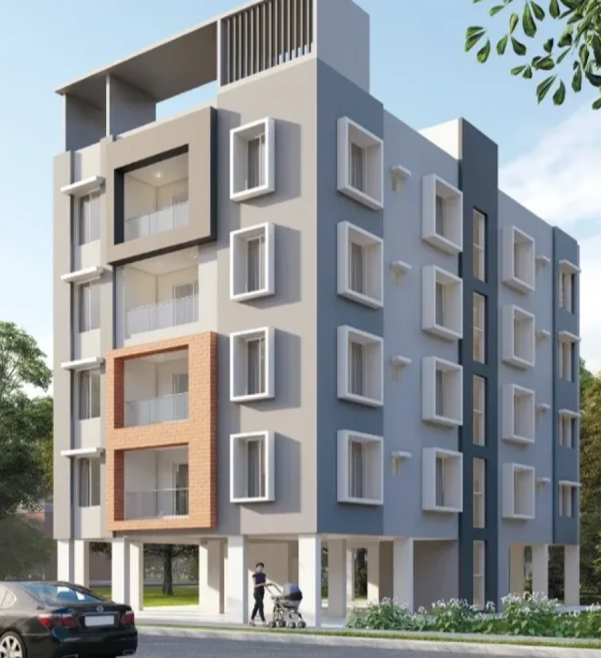 3 BHK Apartment BJB Nagar