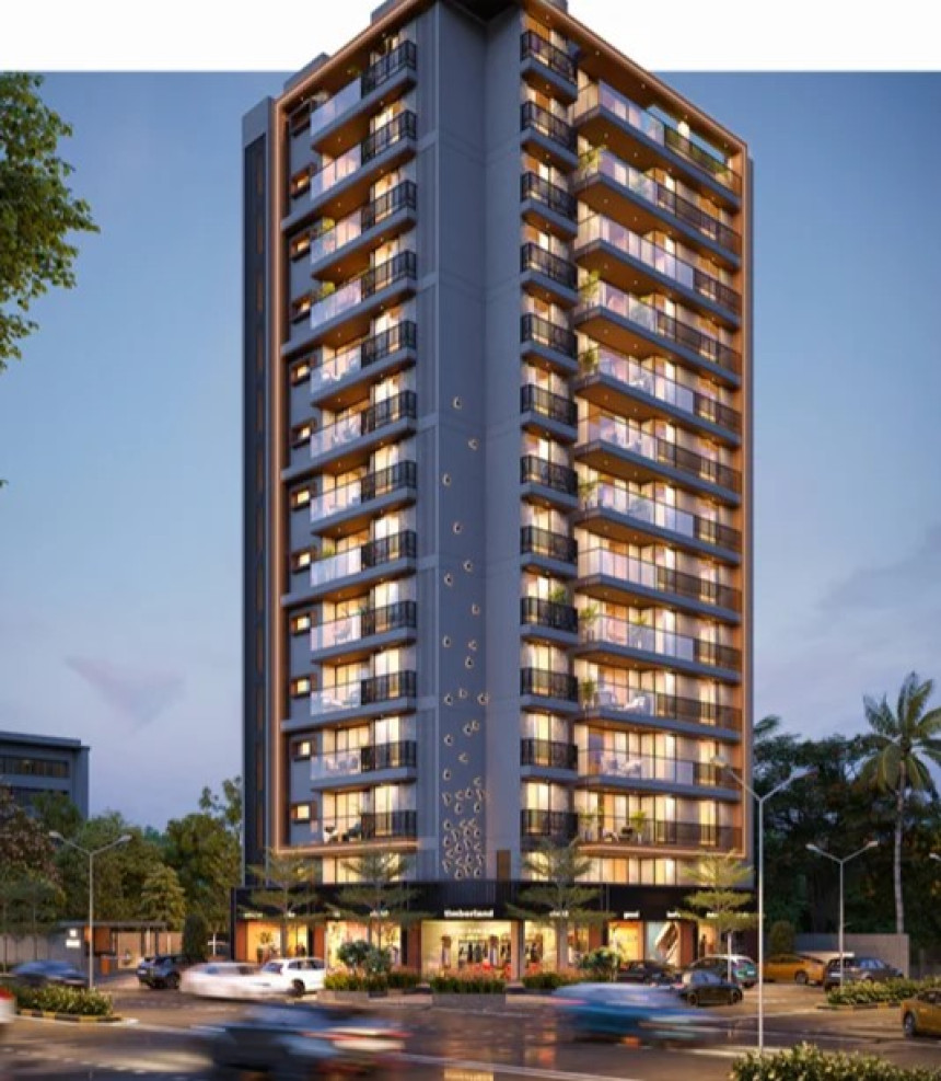 3 BHK Apartment in Gandhinagar
