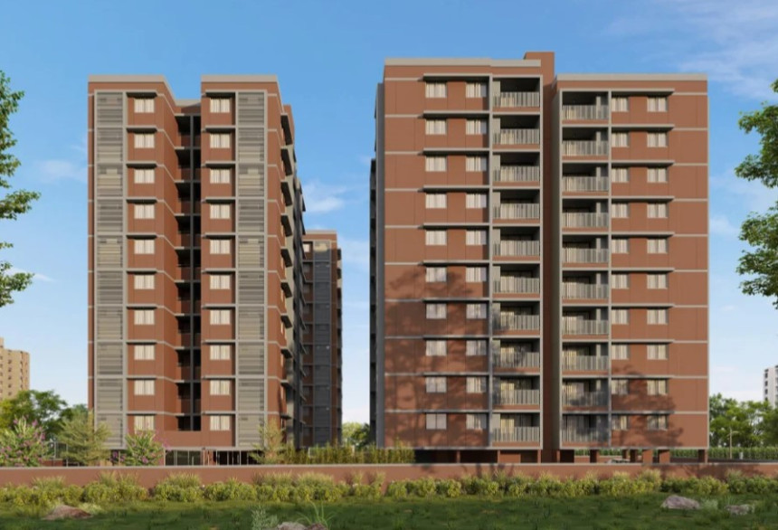 3 BHK Apartment in Gandhinagar