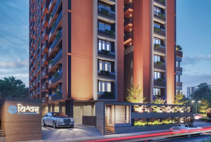 3 BHK Apartment in Gandhinagar