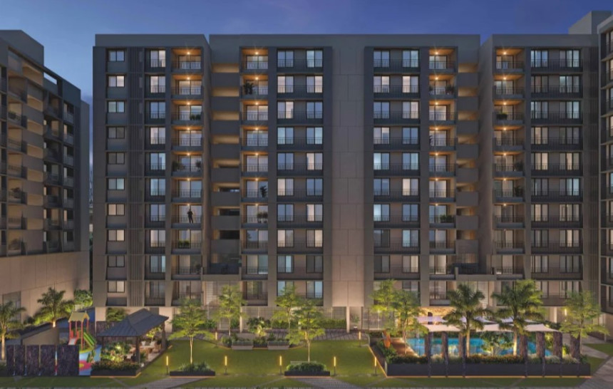 3 BHK Apartment in Gandhinagar