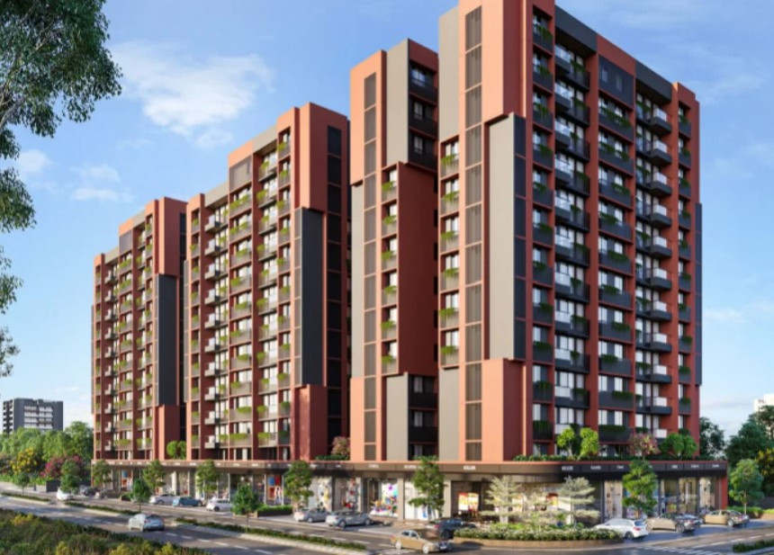 3 BHK Apartment in Gandhinagar