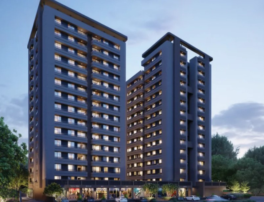 3 BHK Apartment in Gandhinagar