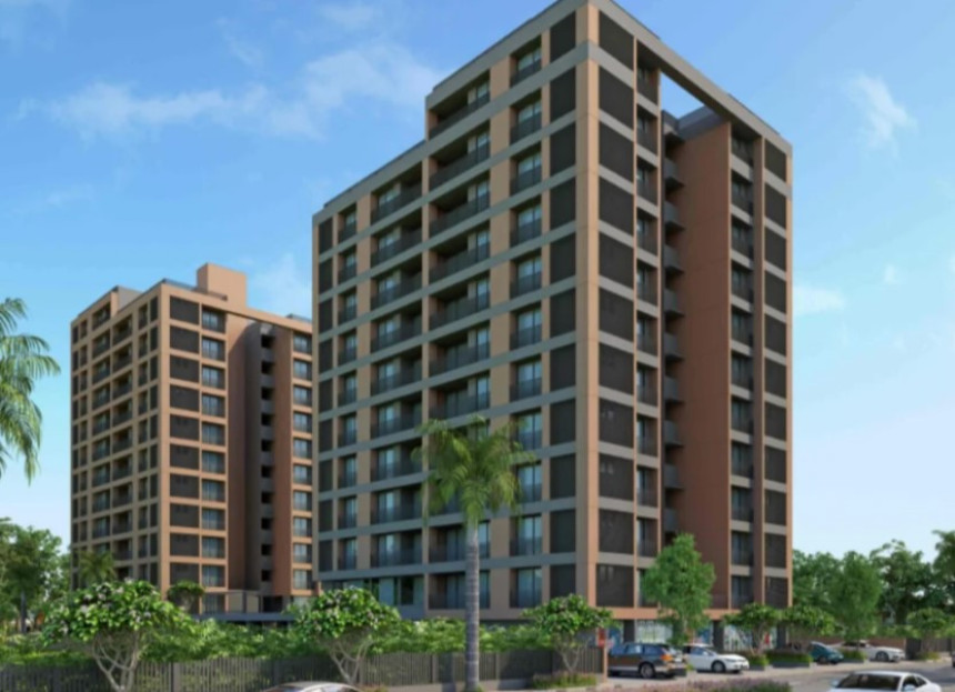 3 BHK Apartment in Gandhinagar