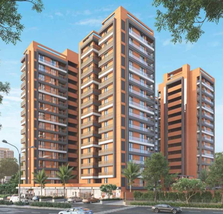 3 BHK Apartment in Gandhinagar