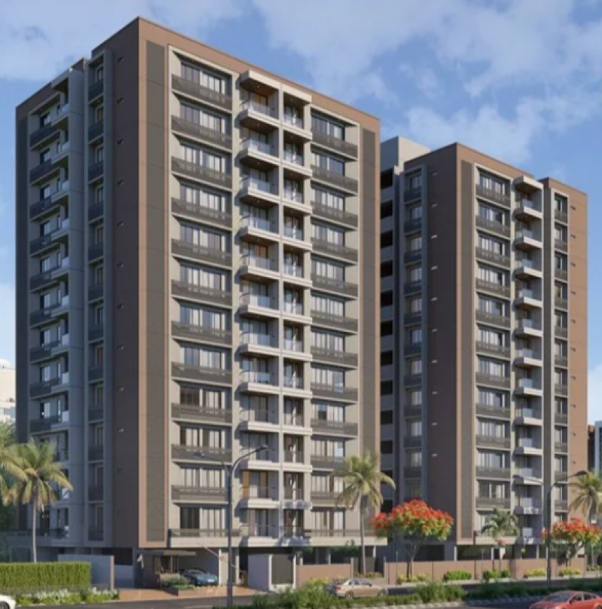 3 BHK Apartment in Gandhinagar