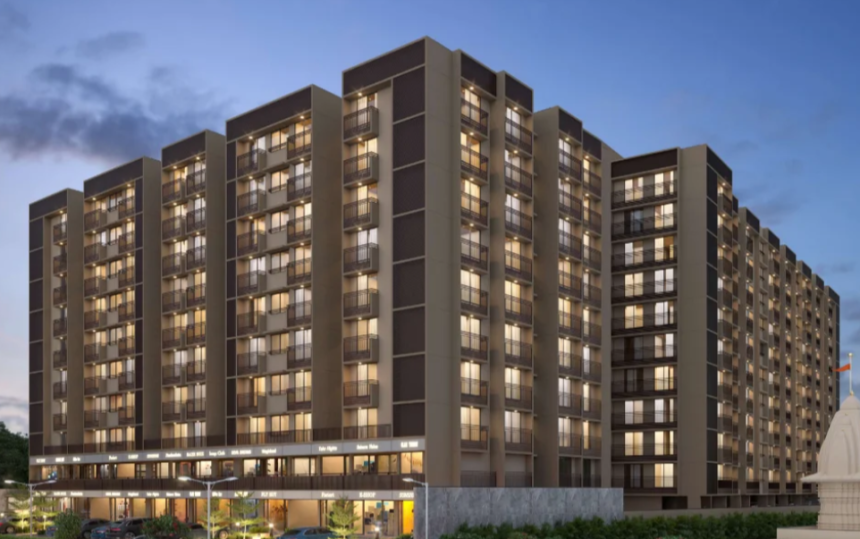Discover Elegant Living at Satyamev Royal 5 – 2 & 3 BHK Apartments in Gandhinagar