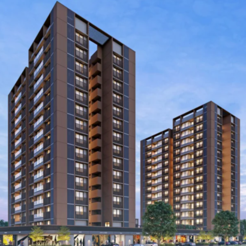 Experience Luxurious Living at Divine Sanidhya – 3 BHK Apartments in Gandhinagar