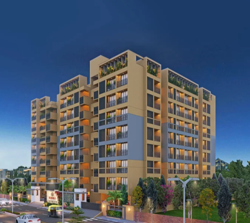 Rudra Trinity – Modern 2 & 3 BHK Apartments in Gandhinagar