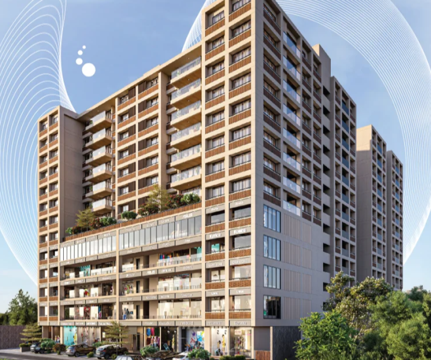 3 and 4 BHK Flats, Shops and Showrooms