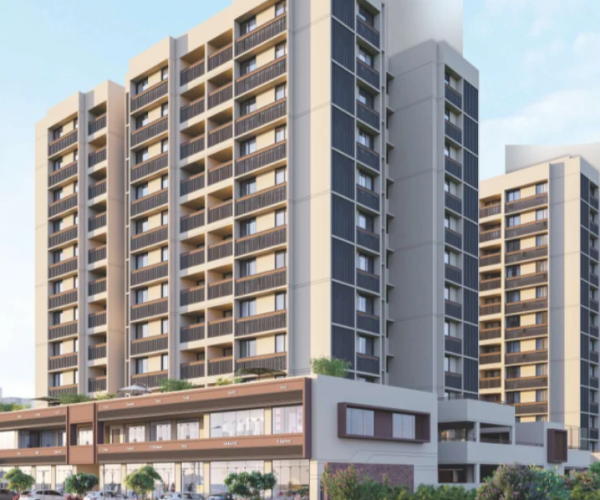 3 BHK Flats, Shops and Showrooms