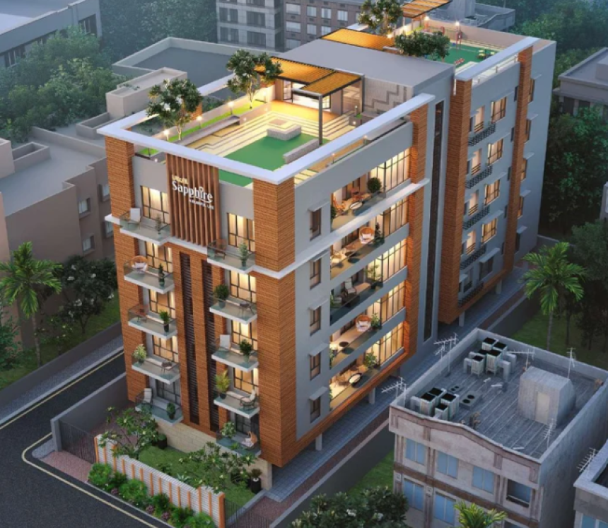 Live in Grandeur at Utkal Sapphire – Exclusive 4 BHK Apartments in Laxmi Sagar