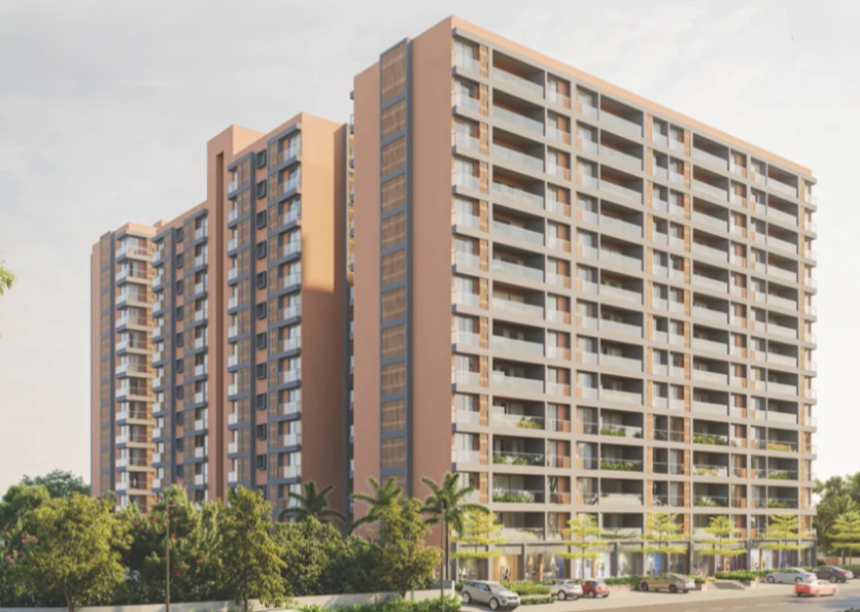 3 and 4 BHK Apartments, Shops and Showrooms in Gandhinagar
