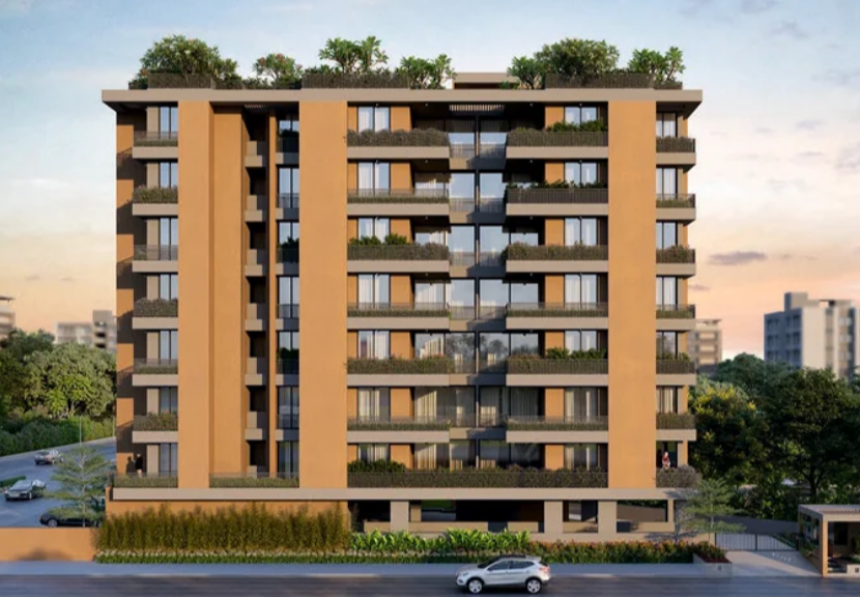 2 BHK Living Flats, Shops and Showrooms in Gandhinagar