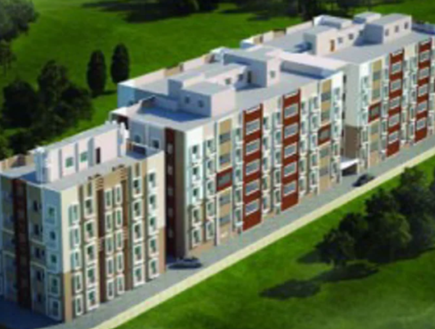 1, 2 and 3 BHK Apartments Patrapada