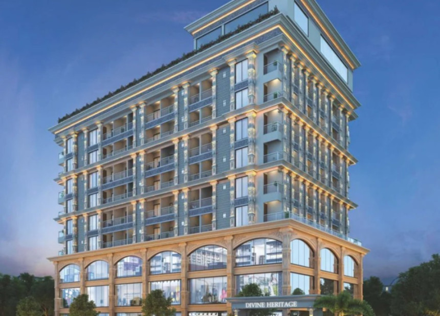 Divine Heritage – Luxurious 3 BHK Apartments, Shops, and Showrooms in Baroda