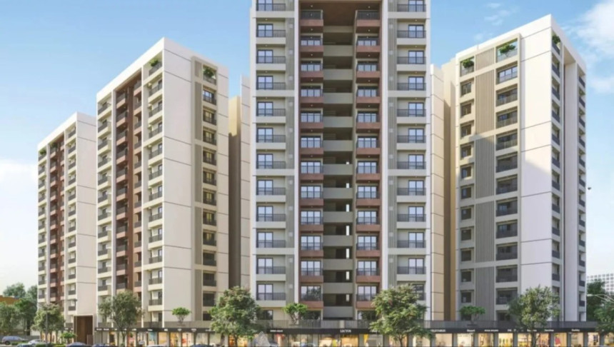 Darshanam Skydeck – 3 BHK Luxurious Flats, Shops, and Showrooms in Baroda