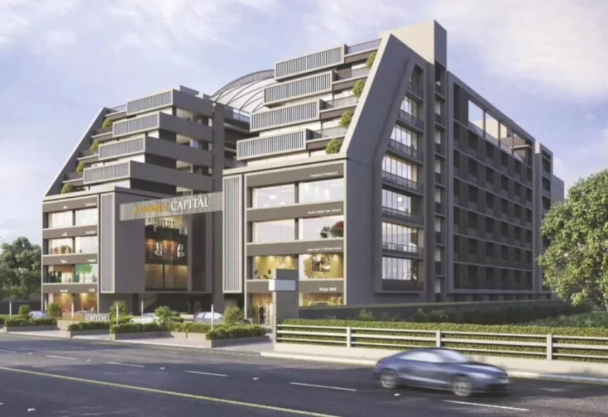 Darshanam Capital, Baroda – Elevate Your Business with Luxurious Shops, Offices, and Showrooms