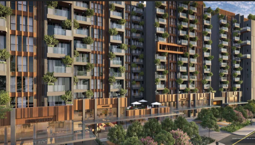 Move Into a Vibrant & Growing Community in Seawoods with Modern 3 BHK Homes at Mistry 9PBR Tower B1 on Palm Beach Road