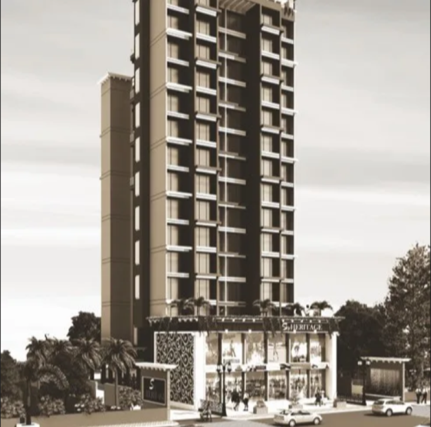 Discover Stylish and Comfortable 1 and 2 BHK Homes at the Contemporary Saar Sky Heritage in Dronagiri, Navi Mumbai