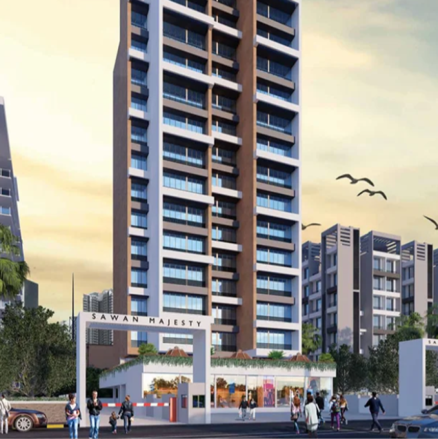 Experience Stylish and Functional Living with 1 & 2 BHK Residences at Shree Sawan Majesty, Taloje, Navi Mumbai