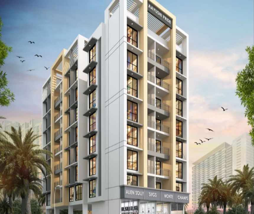 Experience Convenient Urban Living with a Modern 1 BHK Home at Aayushi Pride, Karanjade, Navi Mumbai