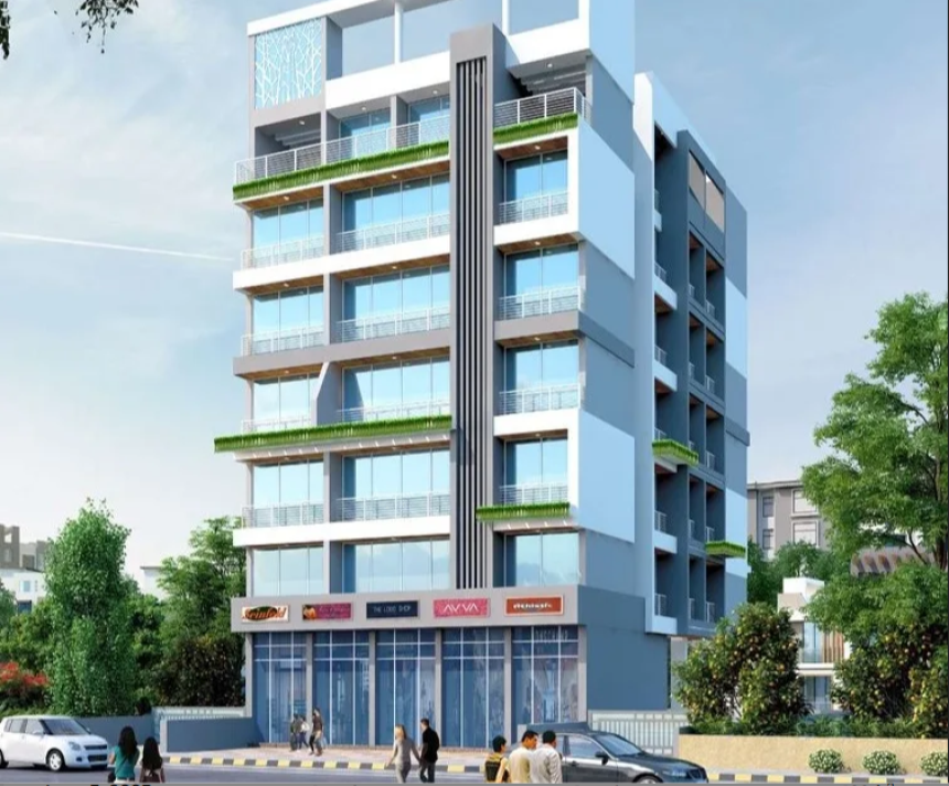 Find Your Perfect Urban Space with a Stylish 1 RK Apartment at Kuber Plaza, Located in the Growing Locale of Ulwe, Navi Mumbai