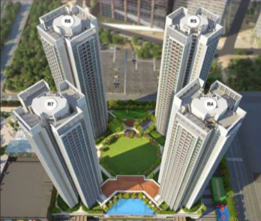Experience Stylish and Functional Living with 1, 2 & 3.5 BHK Residences at Aurum Q Islands R7, Ghansoli East, Navi Mumbai