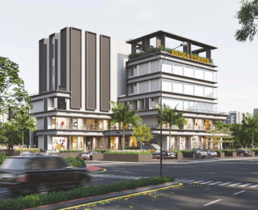Bridge Corner – Strategic Commercial Showrooms & Offices for Modern Businesses