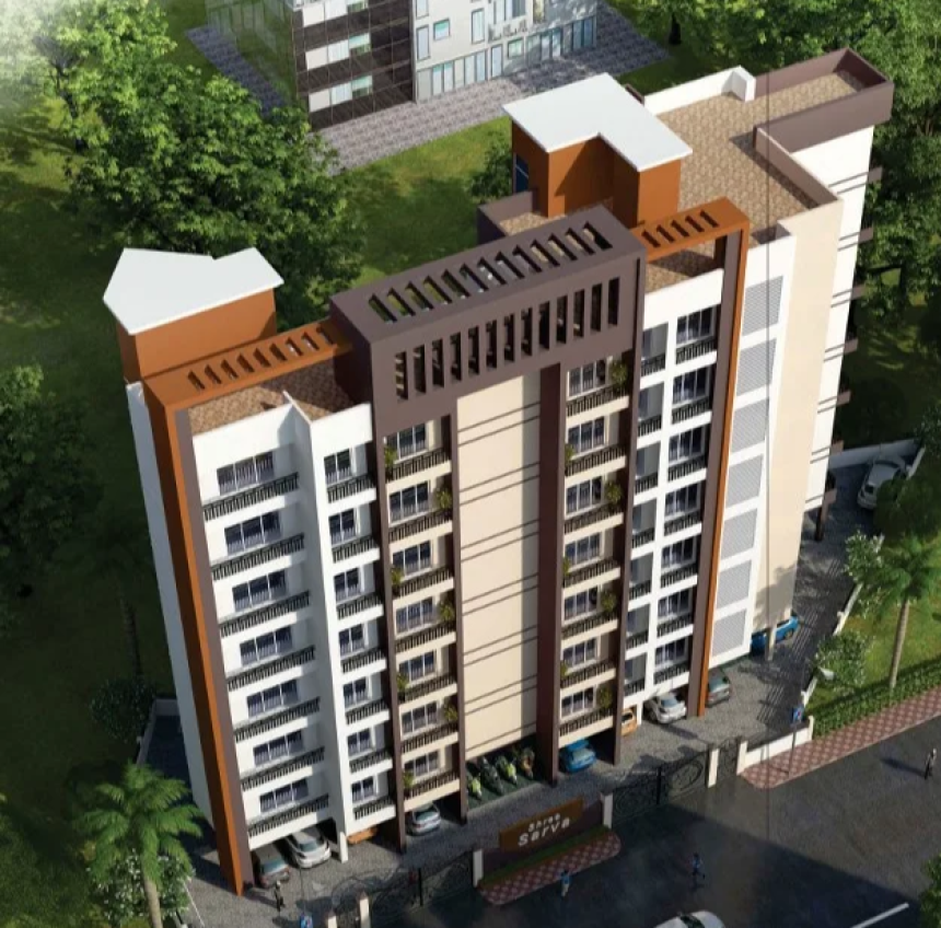 🫧 Choose Comfort, Style & Connectivity with 1 BHK Residences at Shree Sarva, perfectly set in the bustling Ghodbunder Road, Thane 🌿