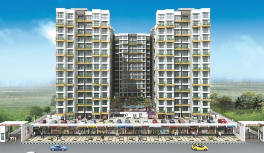 Gami Amar Harmony – Elegant 1, 2 & 3 BHK Apartments in Navi Mumbai for a Balanced Urban Lifestyle