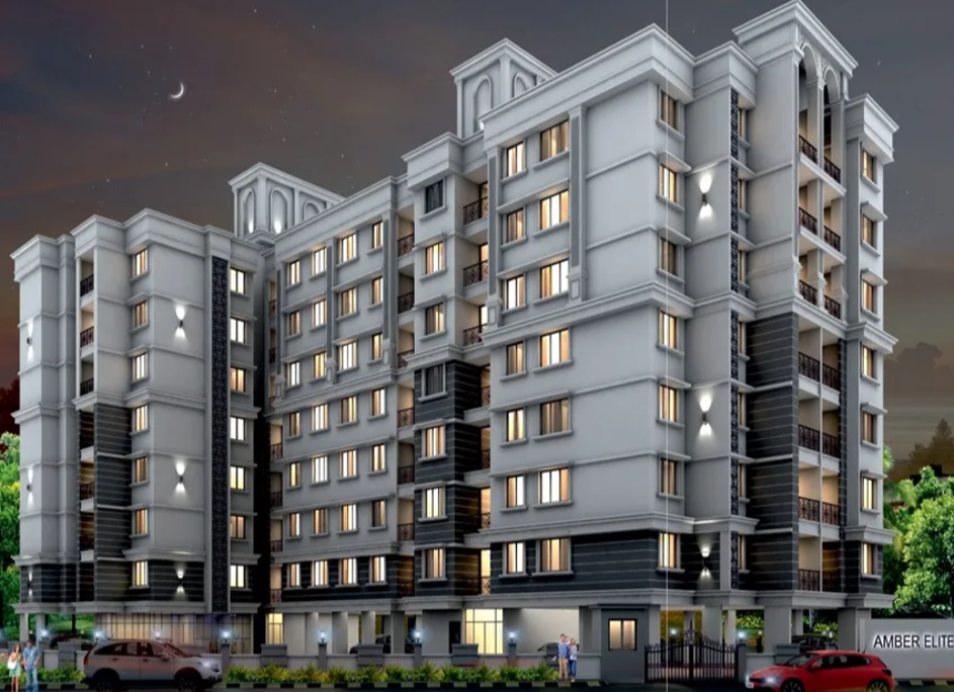 🌸 Modern living finds a peaceful address with well-planned homes at Amber Elite, located in Khardi, Post Dawle, Diva East, Beyond Thane, Thane 🏘️