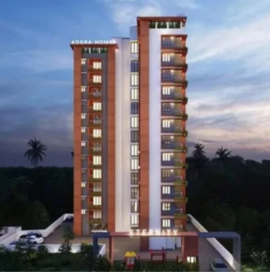 👑 Step into an exclusive residential enclave with beautifully planned apartments designed for sophisticated lifestyles at Adora Eternity, Kuttanellur, Thrissur 🏰