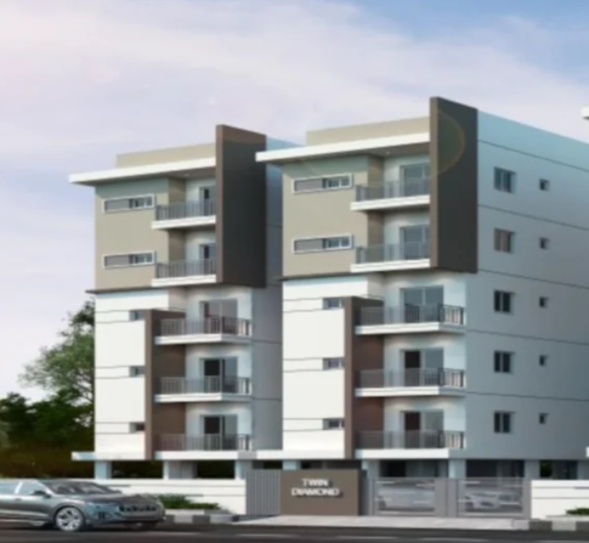 💎 Inspire Twin Diamond – Modern 2 BHK Apartments in Quthbullapur, Hyderabad